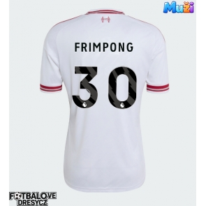 Liverpool Jeremie Frimpong #30 Venkovní Dres 2026-27 Krátký Rukáv Liverpool Jeremie Frimpong #30 Venkovní Dres 2026-27 Krátký Rukáv